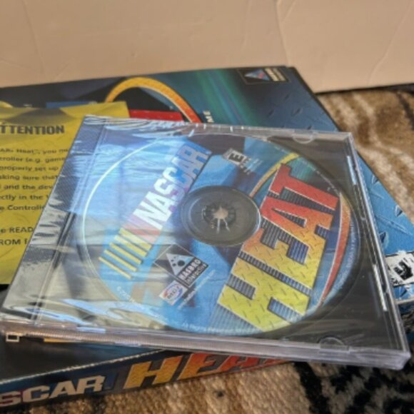 NASCAR Heat CD-ROM Game Hasbro 2000 Big Box PC Game CD IS SEALED - Picture 4 of 5